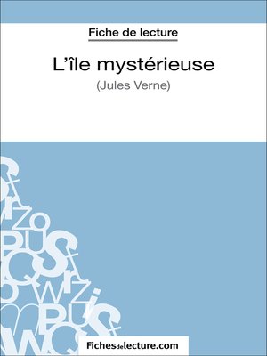 cover image of L'île mystérieuse de Jules Verne (Fiche de lecture)